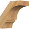 Ekena Millwork 4"W x 8"D x 8"H Balboa Rough Sawn Knee Brace, Western Red Cedar BRC04X08X08BOA00RWR - alternate 1